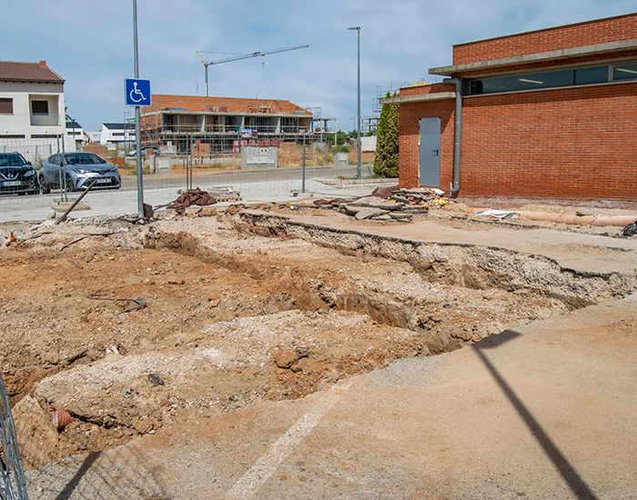 Ampliación de los vestuarios de la piscina cubierta
