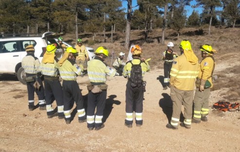 El incendio forestal de Peñalba de la Sierra evidencia recortes en la campaña de extinción, alerta CSIF