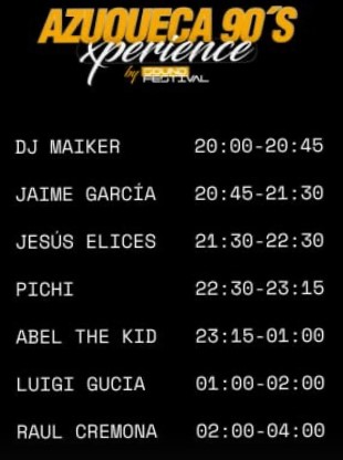 Azuqueca 90’S Xperience