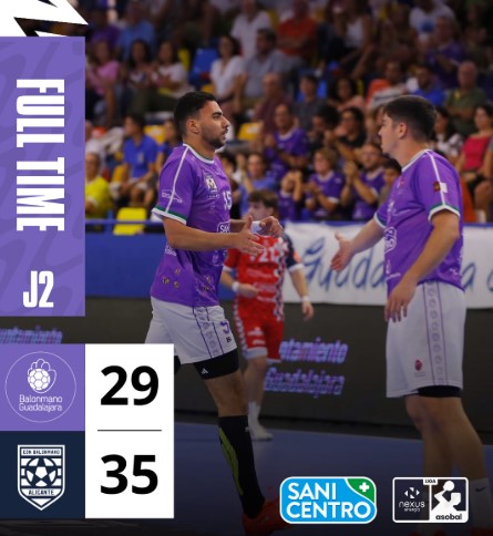 BM Guadalajara cae 29-35 ante Horneo EÓN Alicante en la Liga ASOBAL | Resumen y análisis