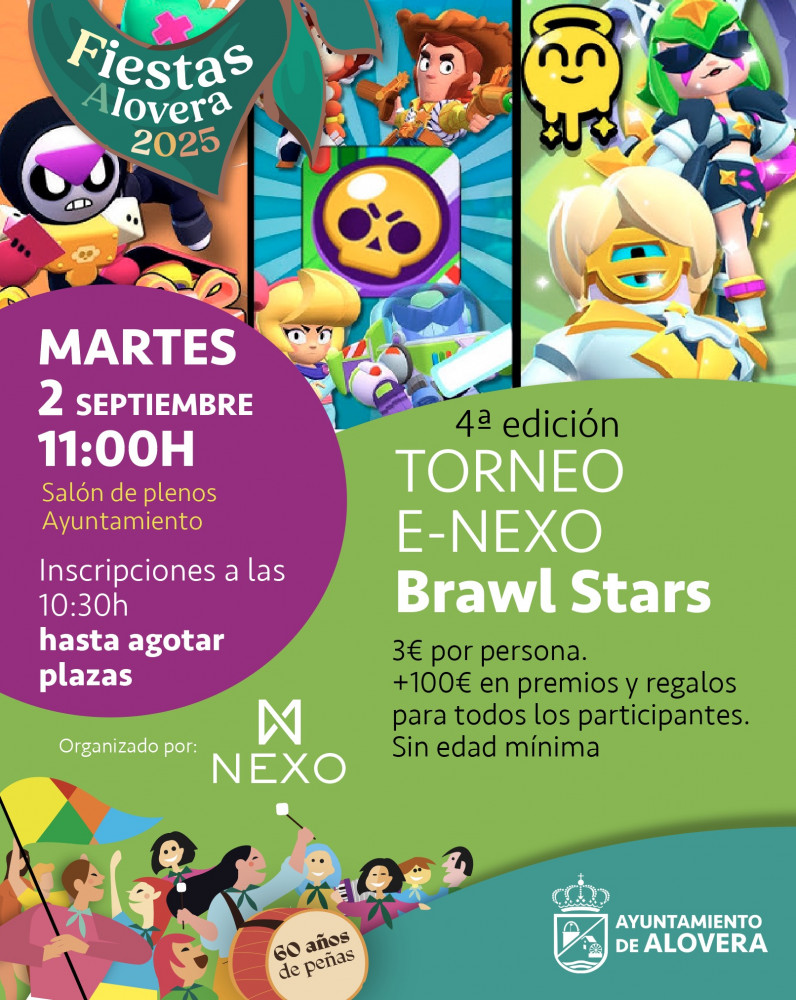 PROGRAMACIÓN DE FIESTAS de la Virgen del Carmen 2025 en ALOVERA