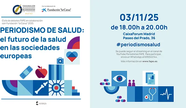 Periodismo de salud: debate FAPE – Fundación “la Caixa” en CaixaForum Madrid