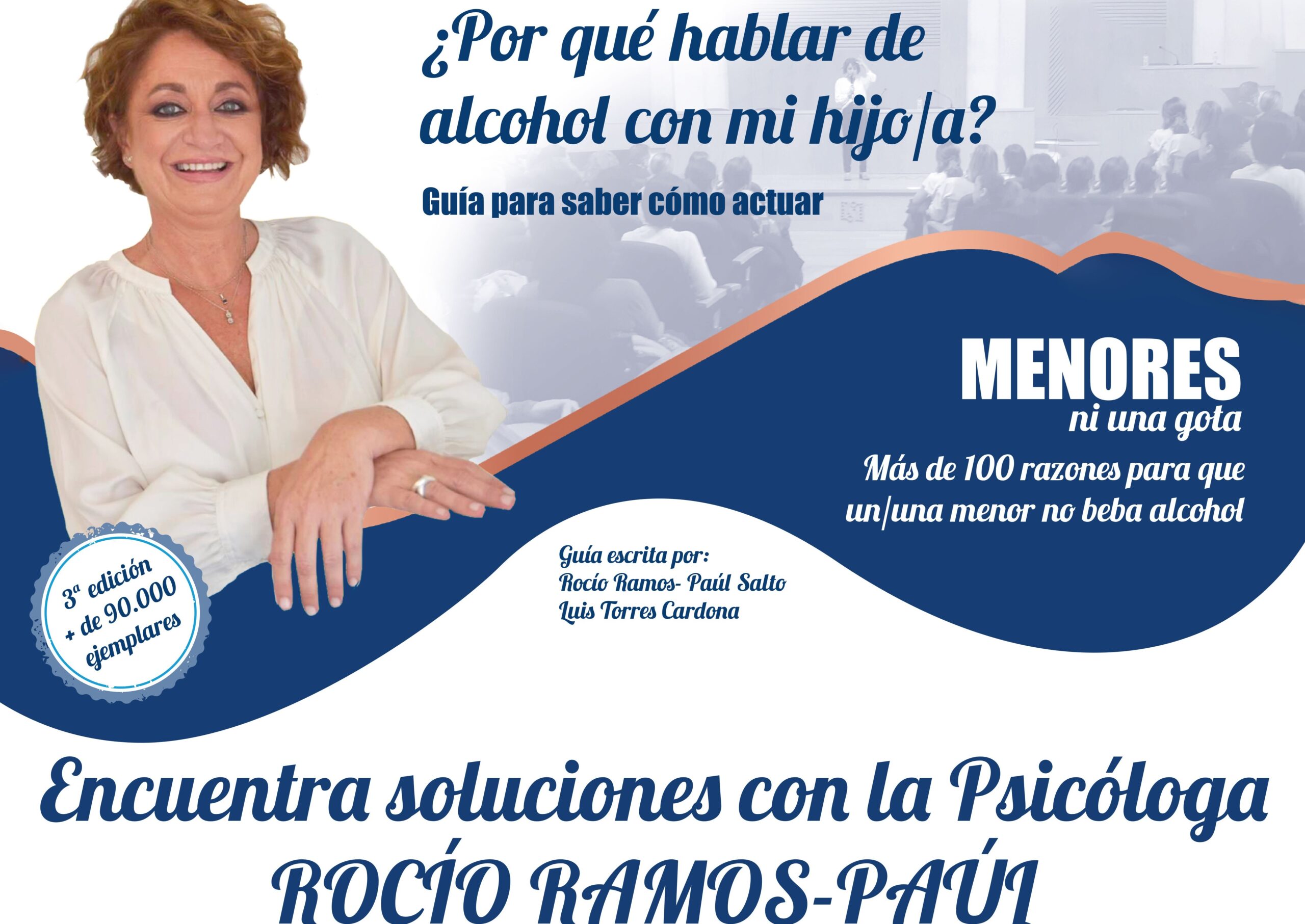 Rocío Ramos-Paúl, 'Supernanny', enseñará a prevenir el consumo de alcohol en menores en Guadalajara