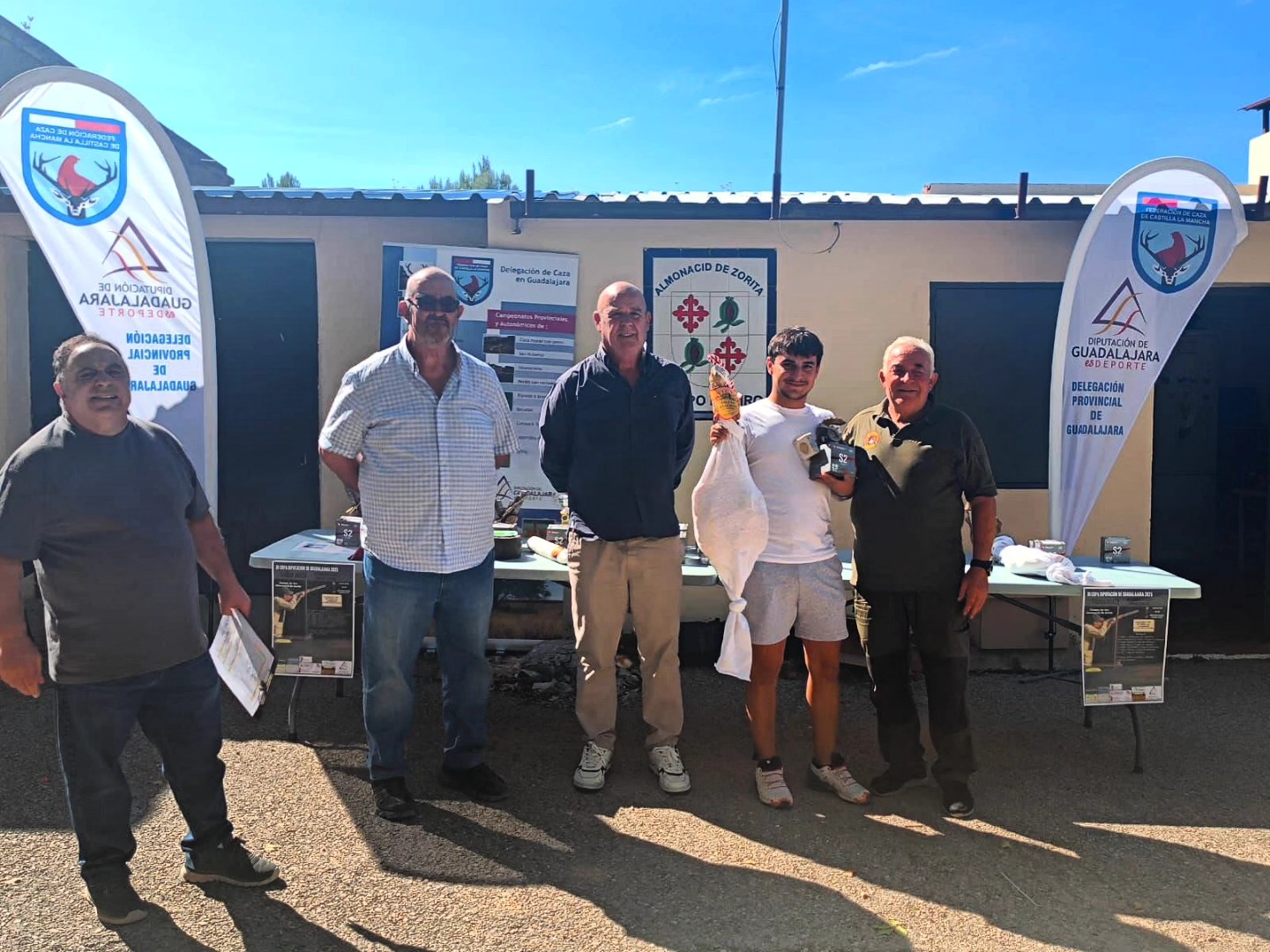 Vecinos de Sacedón ganan la III Copa Diputación de Guadalajara de Tiro Deportivo