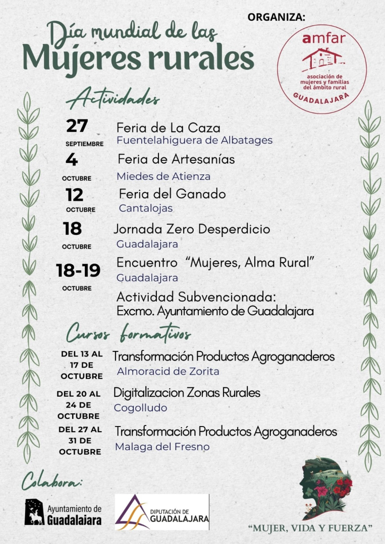 Día Mundial de las Mujeres Rurales