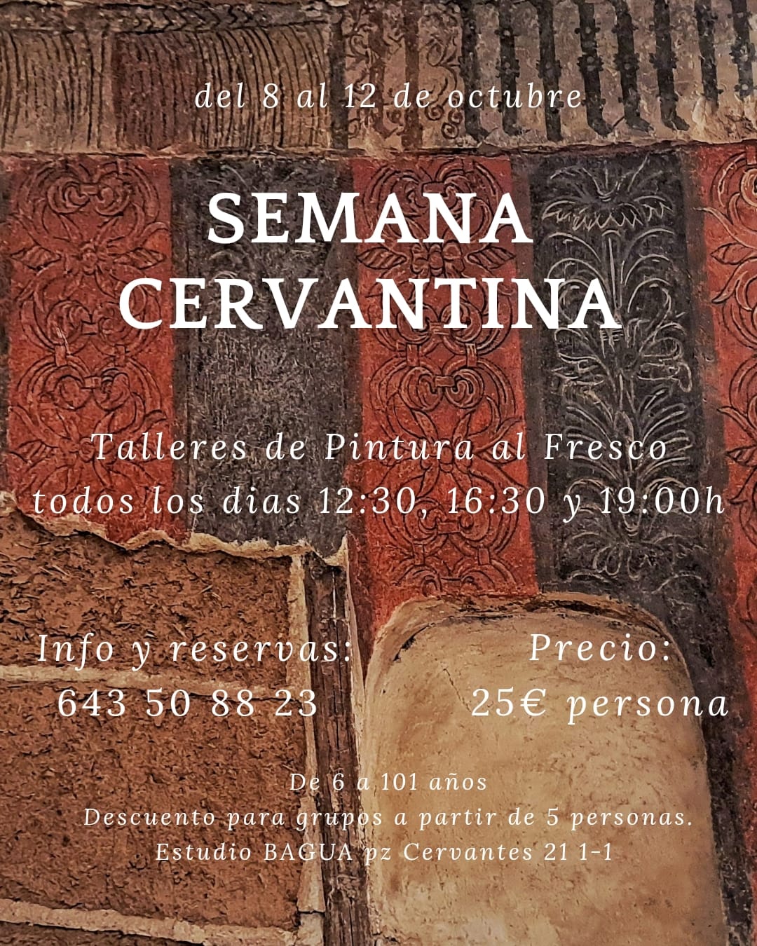 Descubre la pintura al fresco en Alcalá