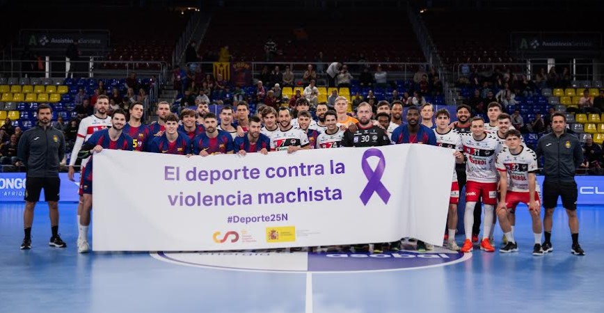 ASOBAL y sus clubes contra la violencia machista: campaña en el Día Internacional de la Eliminación de la Violencia contra las Mujeres