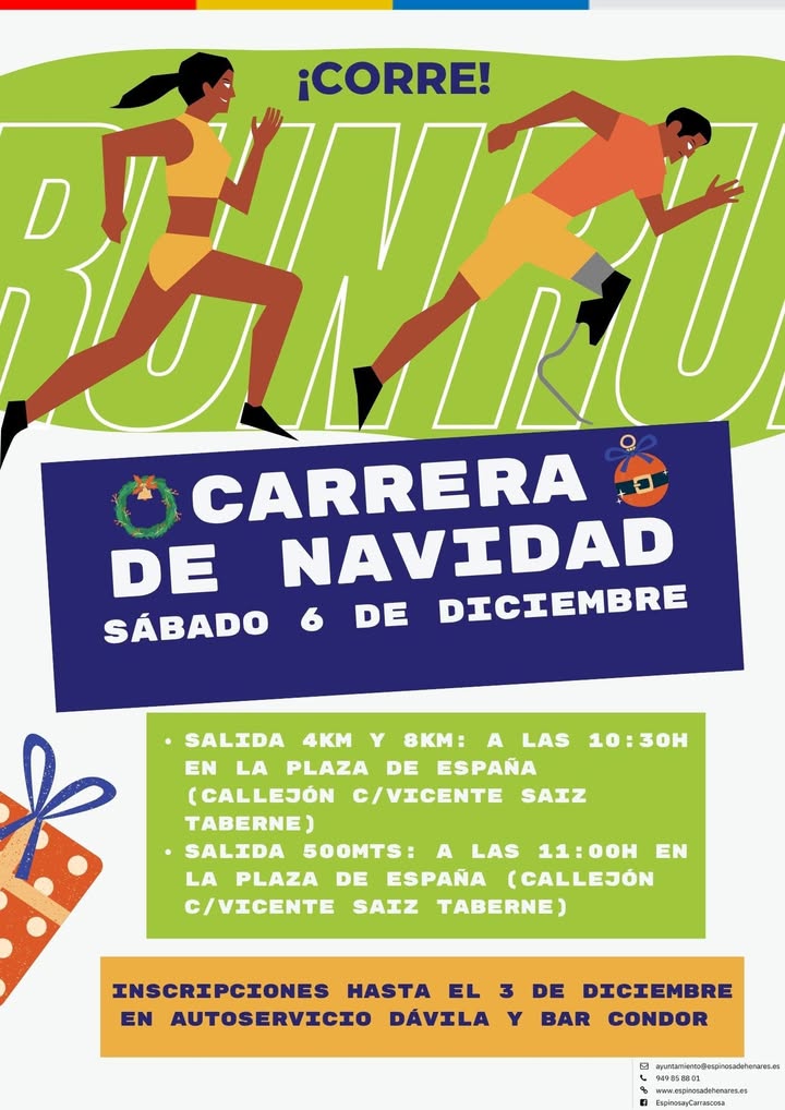 Espinosa de Henares: Corre, disfruta y descubre su I Mercadillo Artesanal de Navidad
