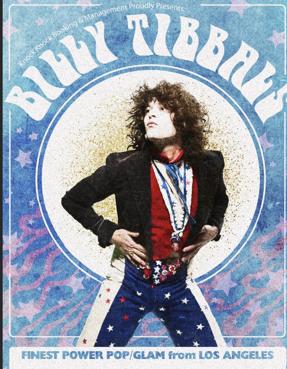 Billy Tibbals en Guadalajara: Concierto de Power-Pop y Glam Rock en la Sala Monkey Man