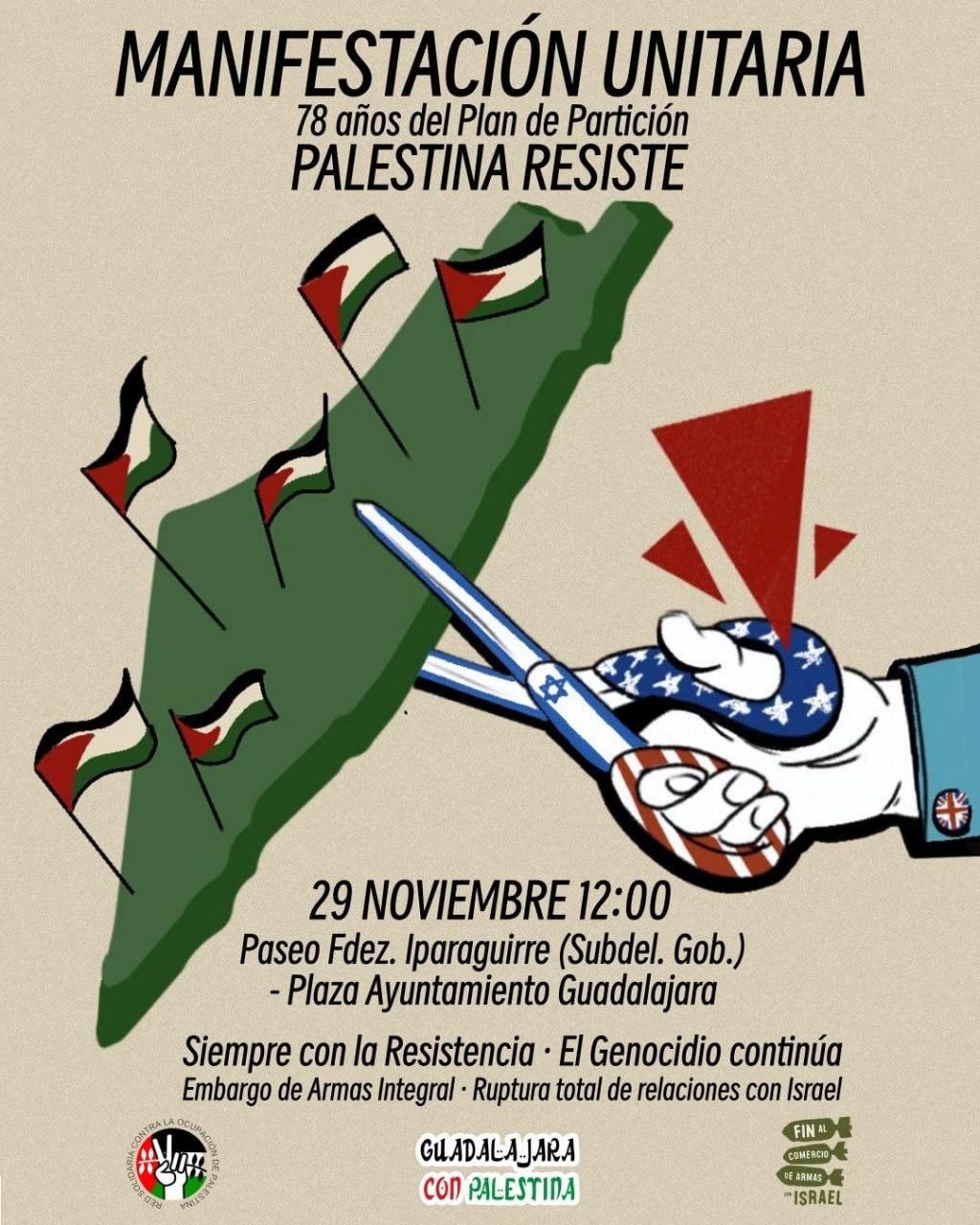 Nuevas movilizaciones y campañas solidarias ante la continuidad de los ataques en Palestina