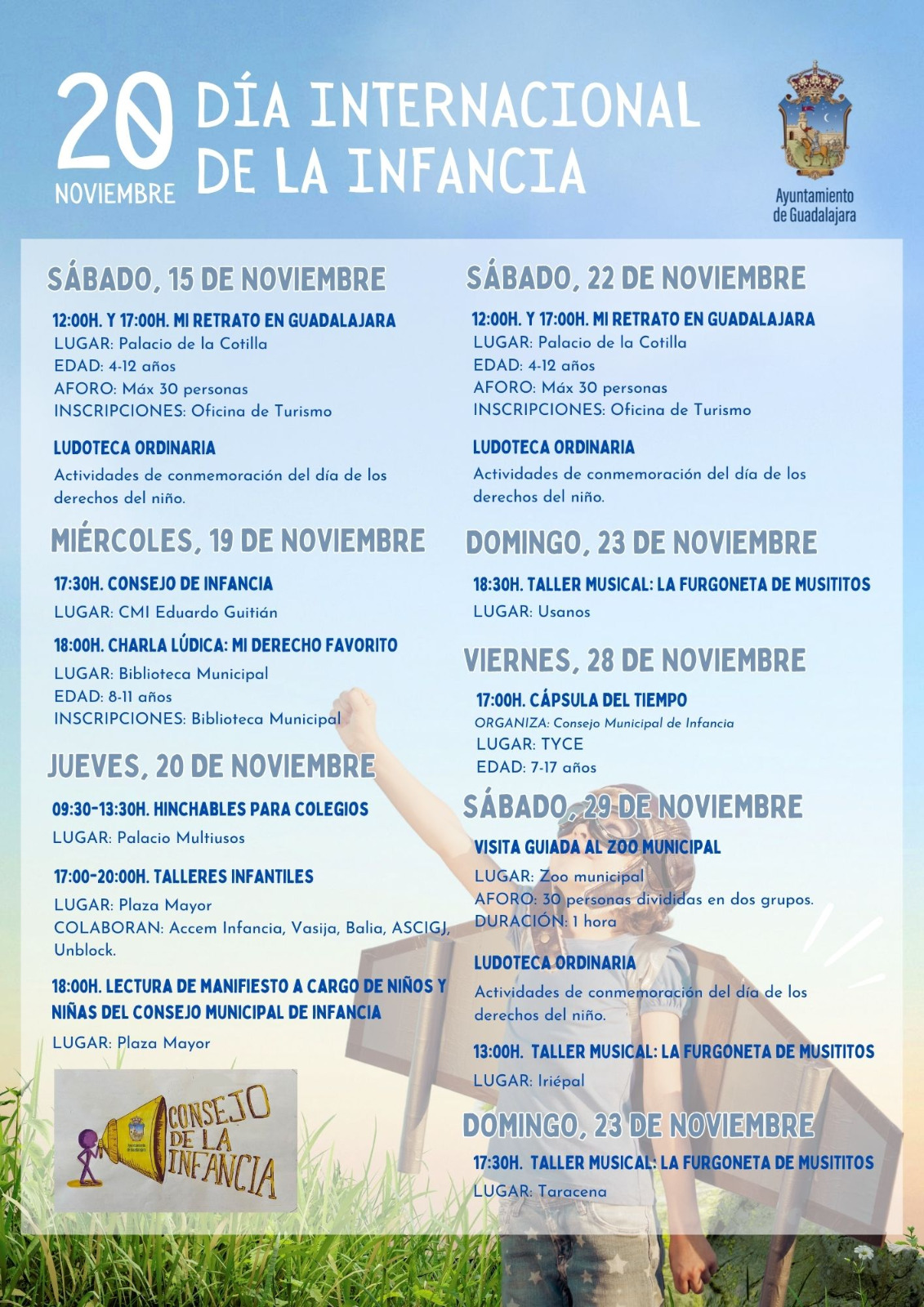 Guadalajara celebra el Día Internacional de la Infancia