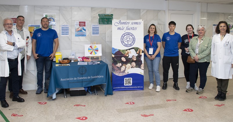 ChatGPT PlusLa Asociación de Diabetes de Guadalajara celebra el Día Mundial de la Diabetes 2025 con una jornada de sensibilización en el Hospital Universitario