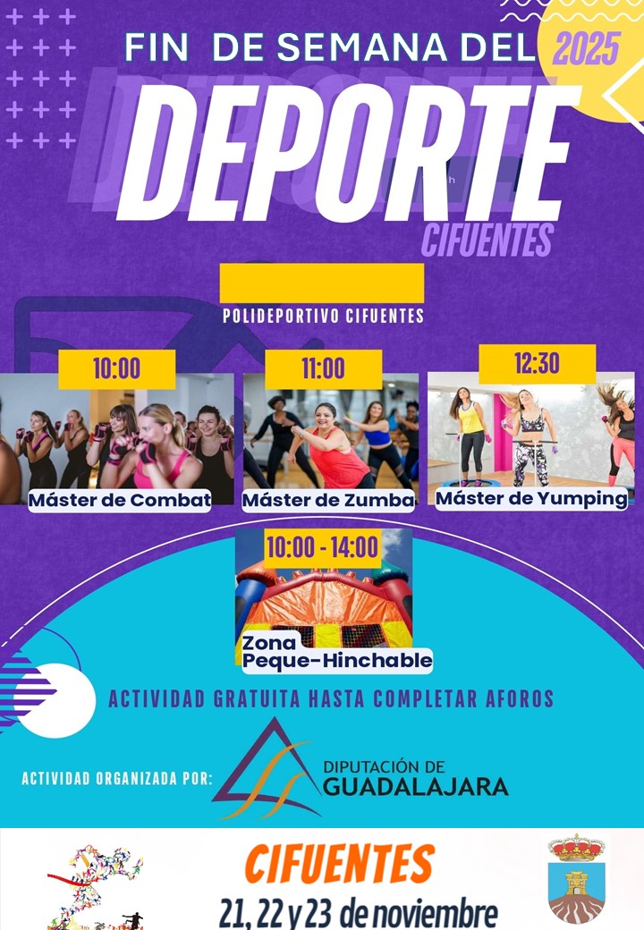 Primer Fin de Semana del Deporte en Cifuentes