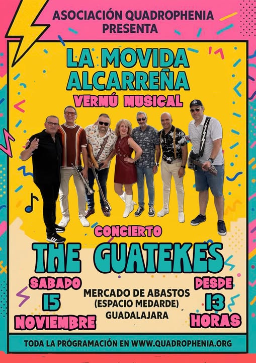 La Movida Alcarreña: ¡Vermú y música a tope en el Mercado de Abastos!