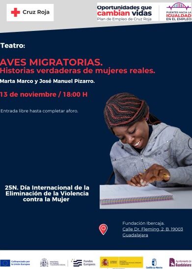 “Aves Migratorias” en Guadalajara: Sensibilización contra la Violencia de Género con Cruz Roja