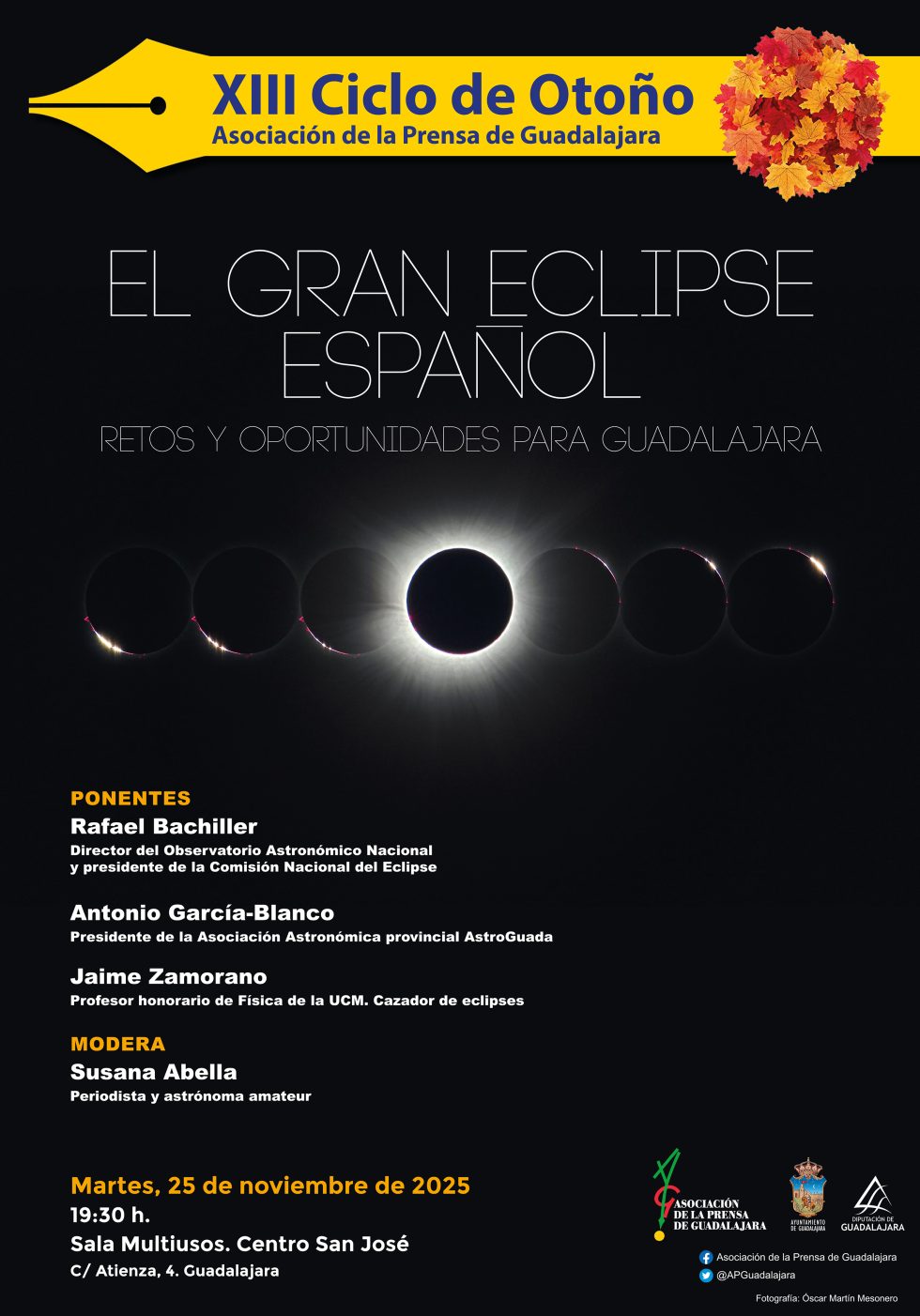 XIII Ciclo de Conferencias de la Asociación de la Prensa de Guadalajara